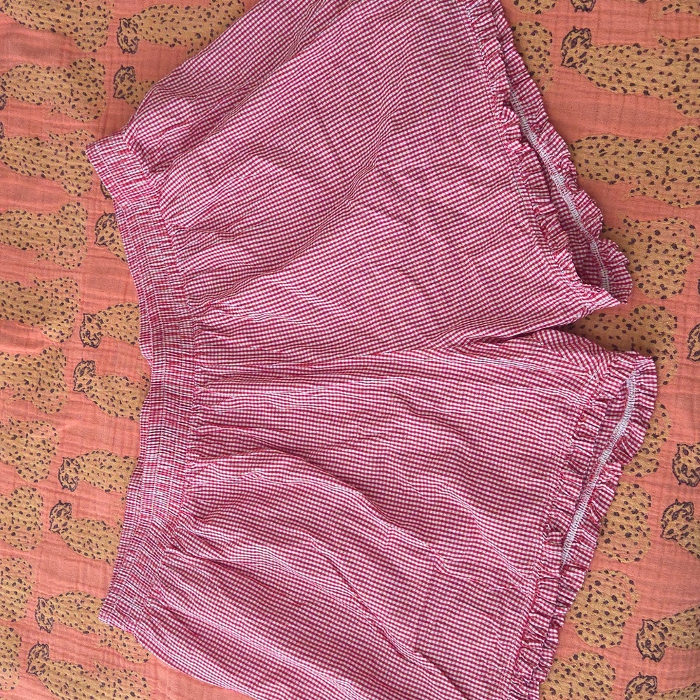 Sonderhaus Red Plaid Boxer Shorts 2XL